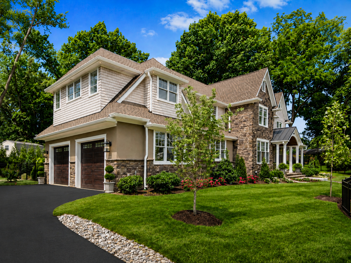exterior side garage daytime