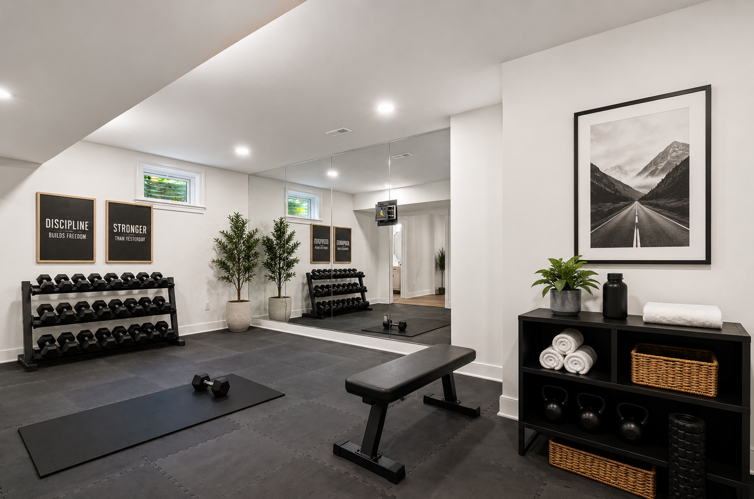 interior home gym
